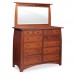 Aspen 12-Drawer Bureau with Inlay, Medium