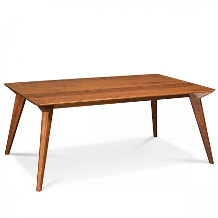 Elroy Leg Table, Solid Top