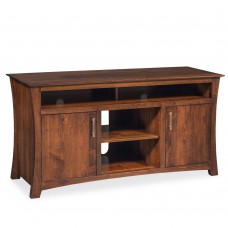 Loft TV Stand with Soundbar Shelf, Large