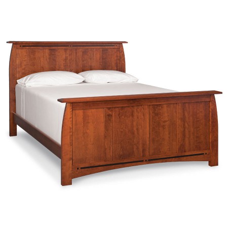 Aspen Panel Bed with Inlay - Queen