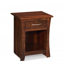 Garrett Nightstand with Opening on Bottom