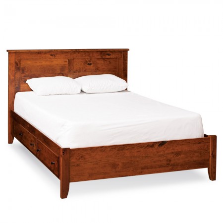 Shenandoah Bed with Under-Bed Storage - King