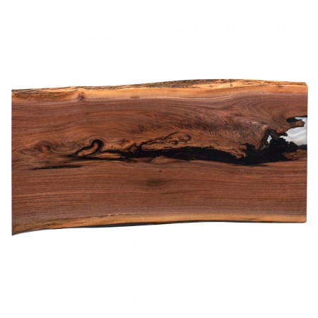 Walnut Coffee Table Top with Epoxy