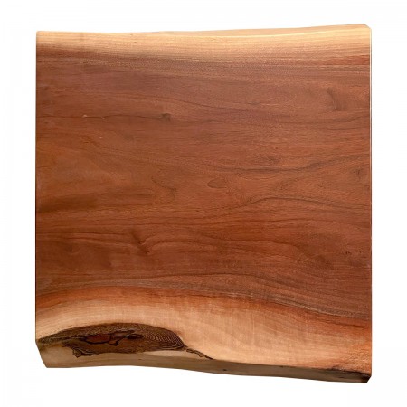 Walnut End Table Top with Epoxy